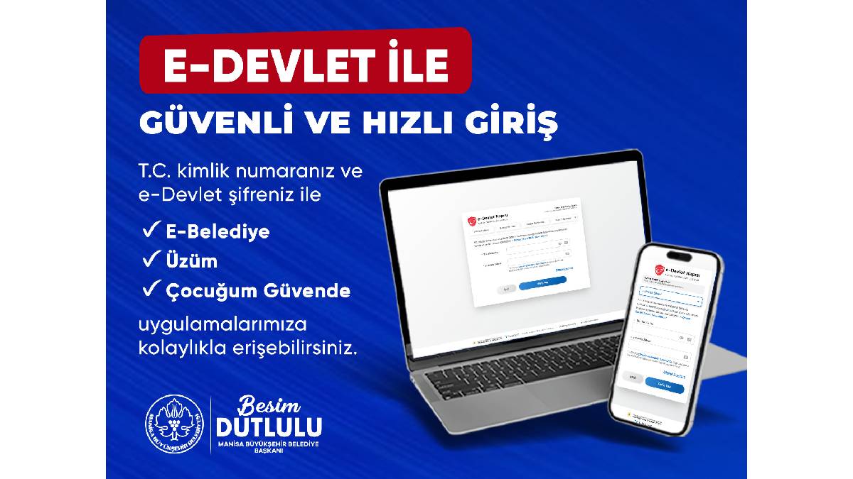 Manisa Büyükşehir Belediyesi dijital hizmetlerde e-devlet dönemini başlattı
