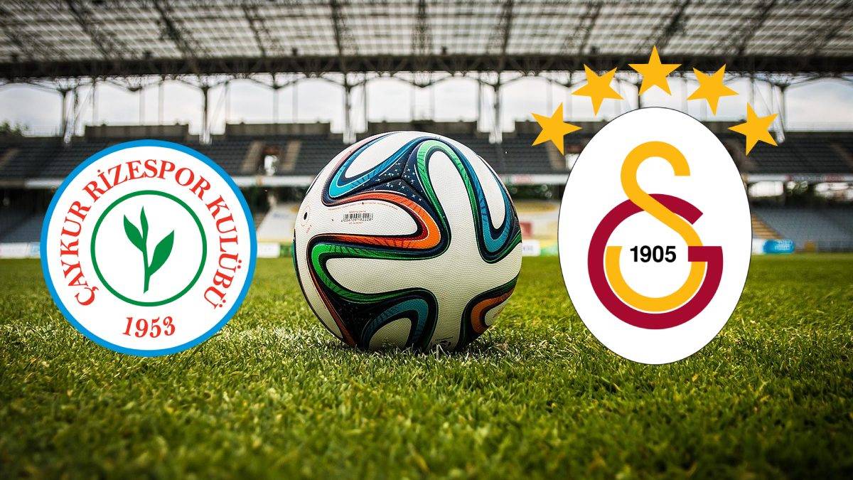 Rizespor ile Galatasaray 48. randevuda