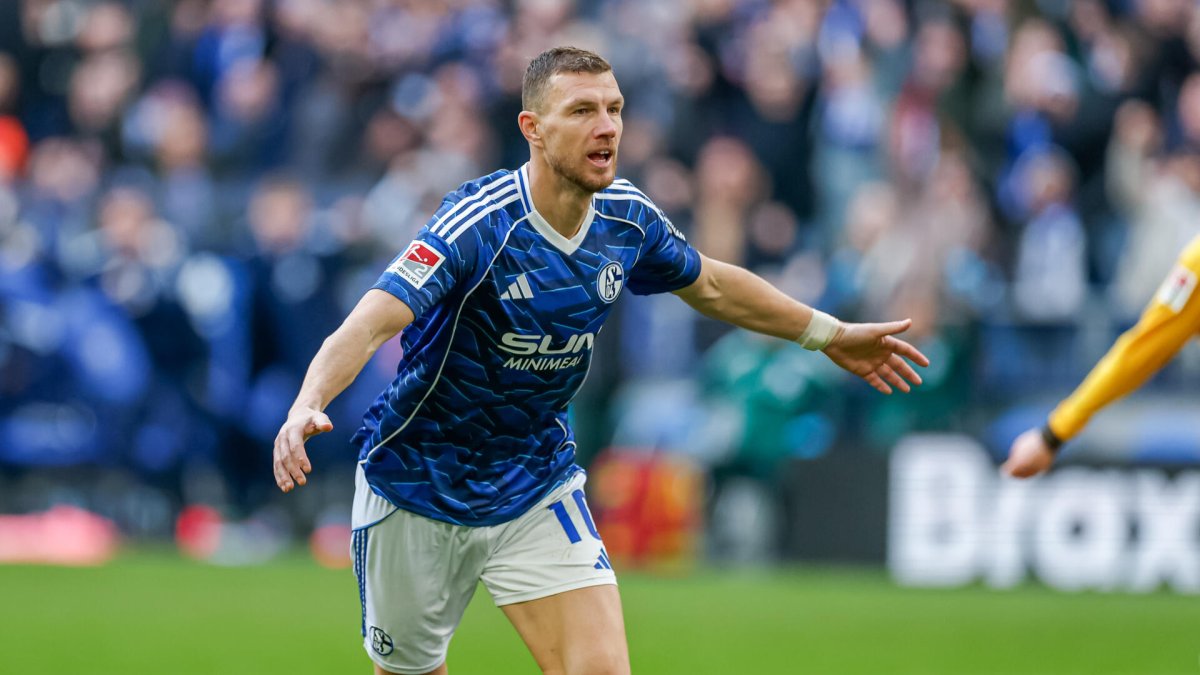 Edzin Dzeko'nun 2 golü Schalke'ye yetmedi