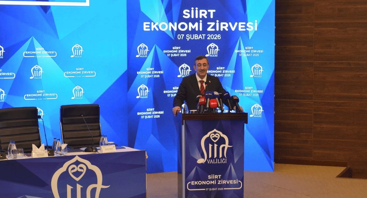 Cevdet Yılmaz Siirt Ekonomi Zirvesi’nde konuştu: “Silahların gölgesinde siyaset olmaz''