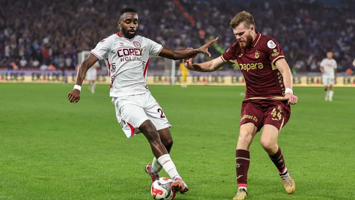 CANLI ANLATIM: Süper Lig'deki Karadeniz derbisinde Trabzonspor, Samsunspor deplasmanında