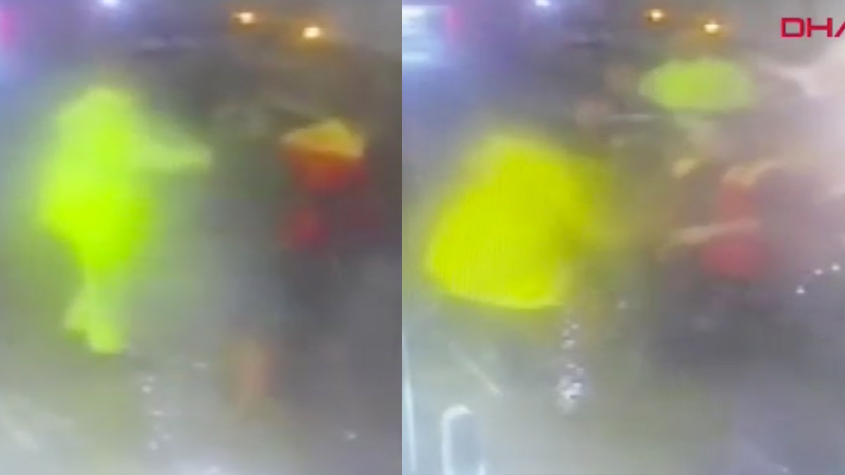 İzmir'de yol tartışmasında kargo çalışanı taşeron işçinin kulağını ısırarak kopardı! O anlar kamerada