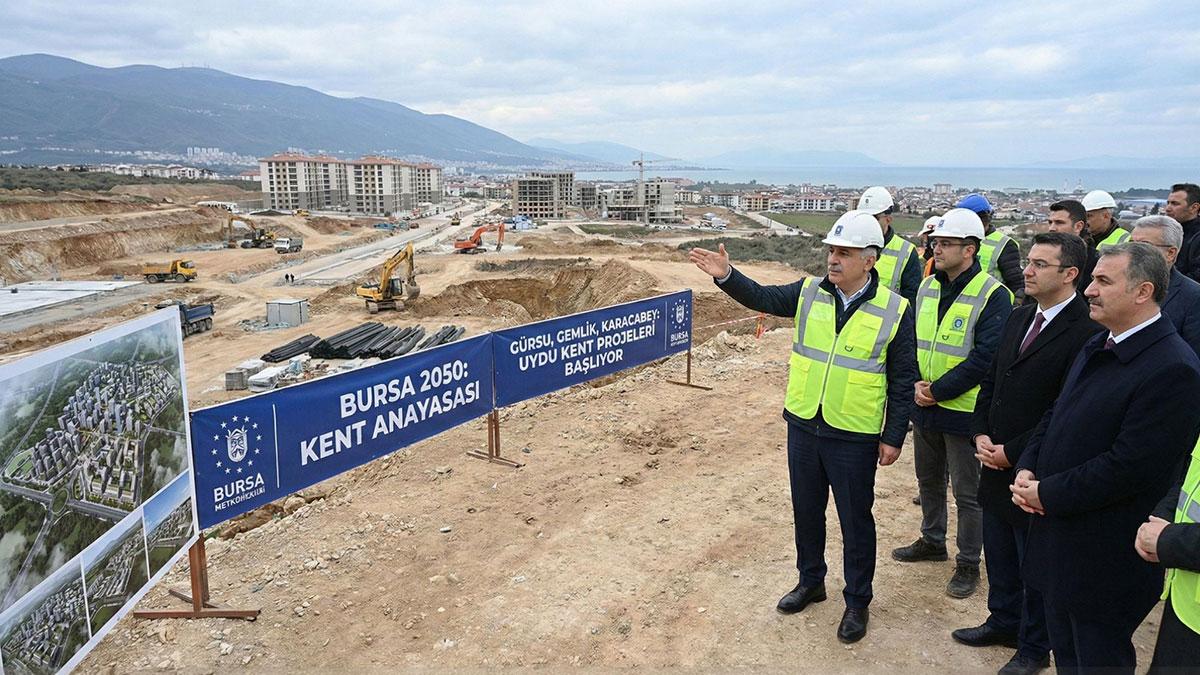 Bursa'nın haritası tamamen değişiyor! İşte yeni uydu kentler...