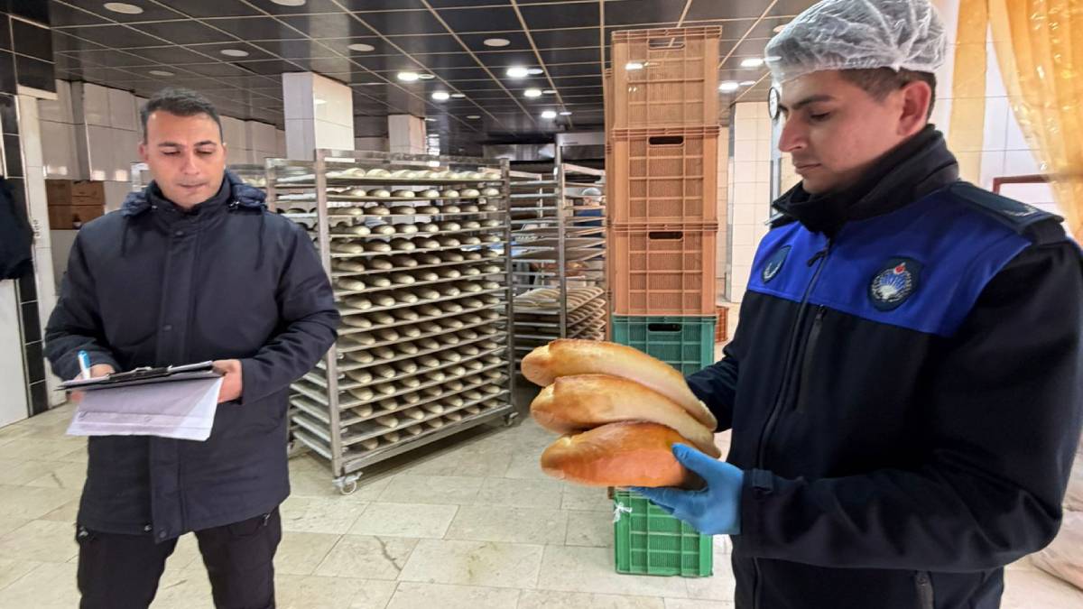 Zabıta Müdürlüğü ekiplerinden fırınlarda ramazan denetimi