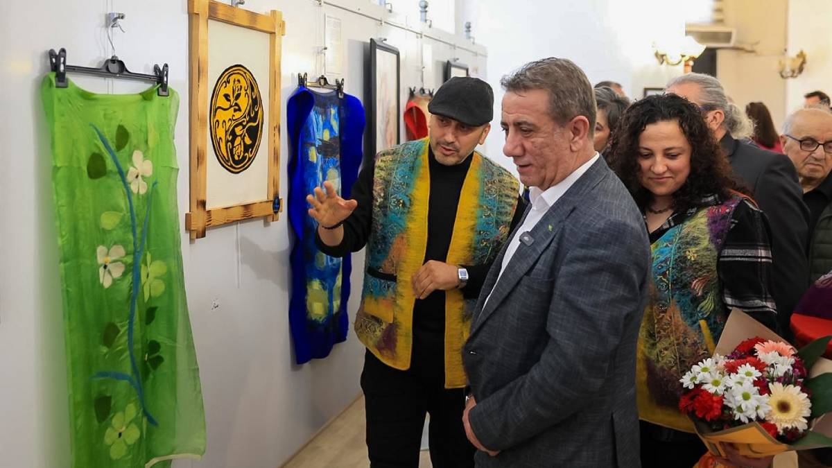 “Aşk Bir Direniştir” Keçe Sergisi Efeler’de sanatseverlerle buluştu