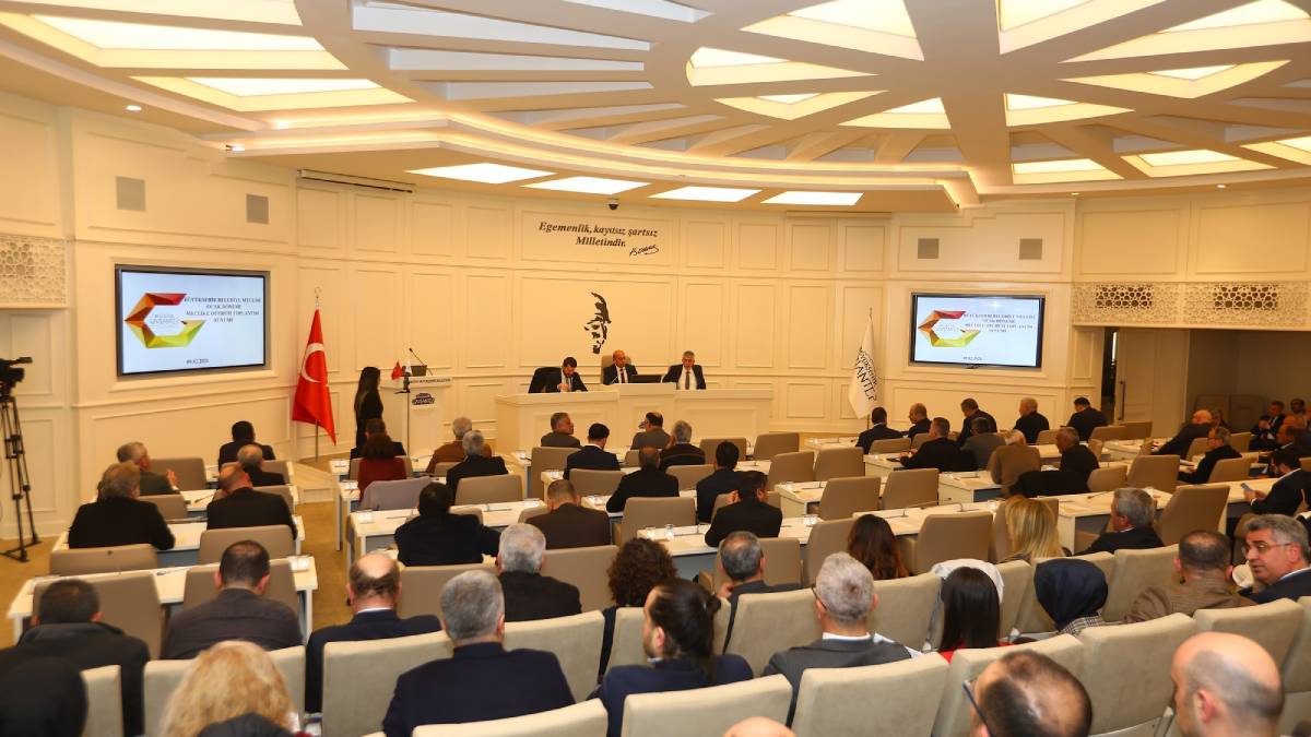 Büyükşehir Meclisi Şubat Ayı Toplantısı için bir araya geldi