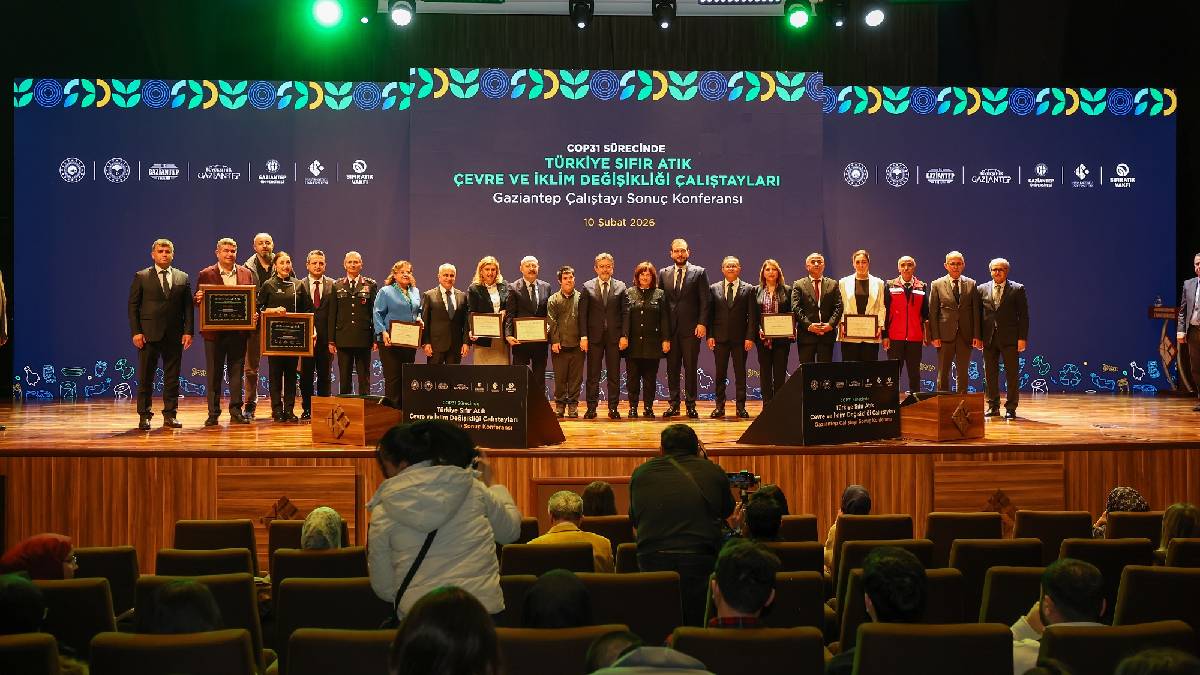 COP31 sürecinde Türkiye Sıfır Atık Çevre ve İklim Değişikliği Çalıştayları’nın Gaziantep etabı tamamlandı