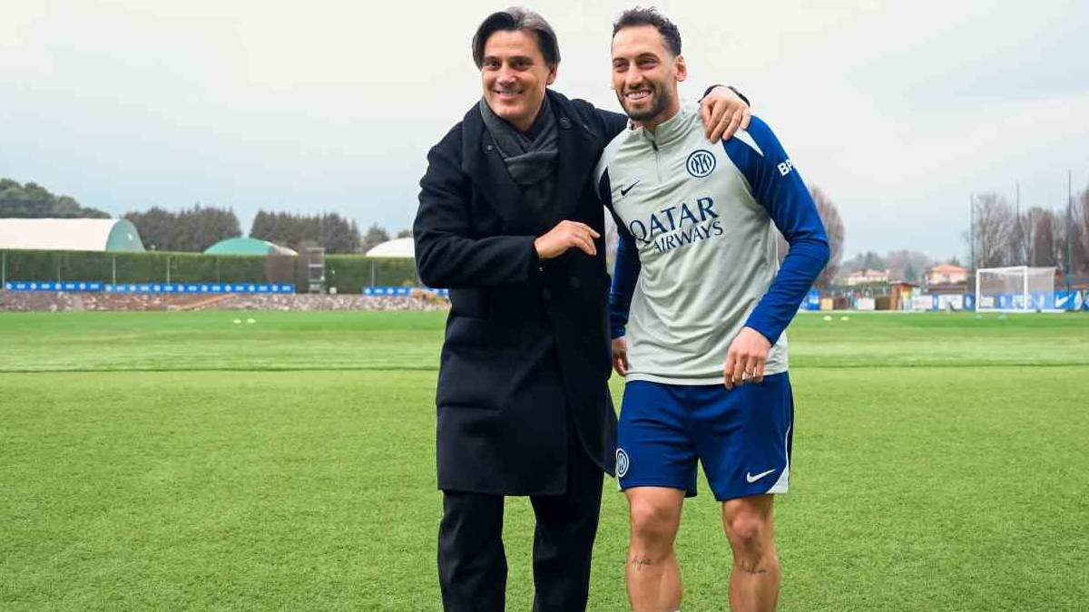 İnter, Montella'yı ağırladı