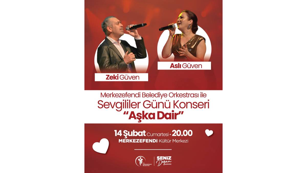 Merkezefendi Belediyesinden Sevgililer Günü’ne özel konser