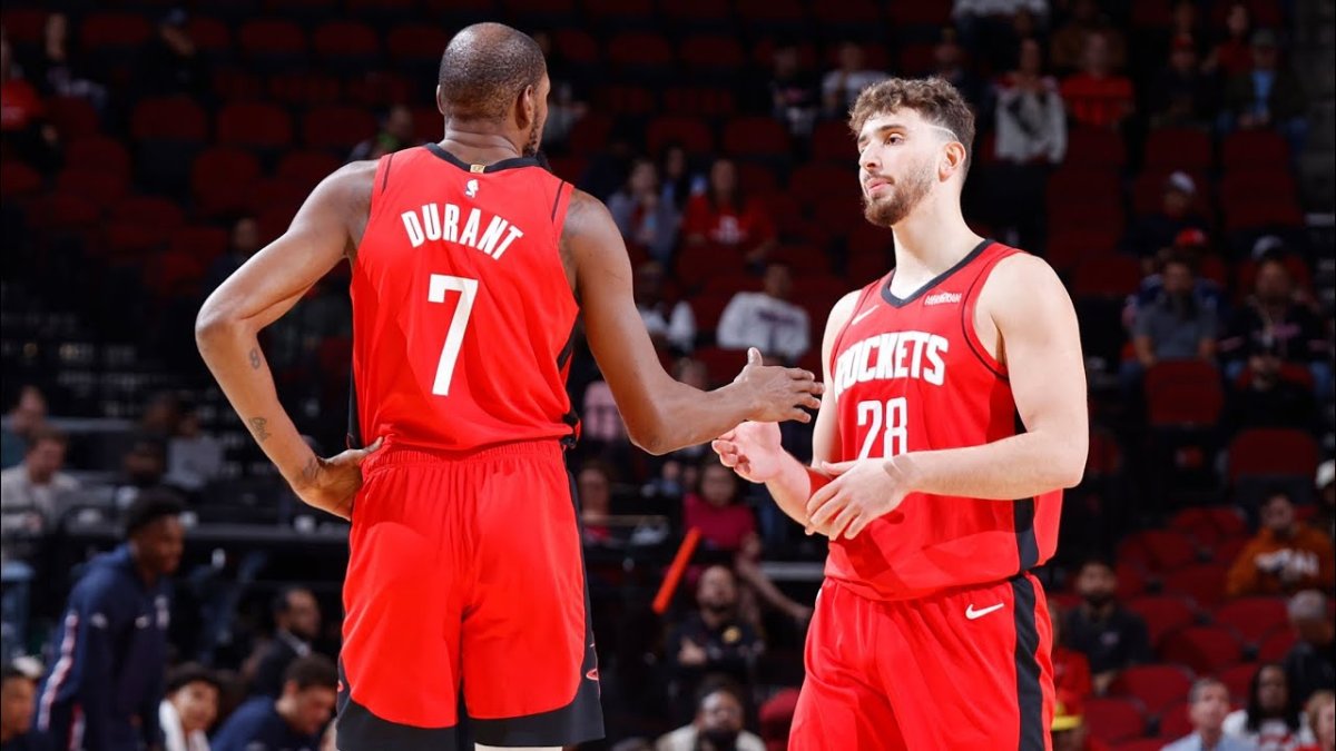 Alperen Şengün ve Kevin Durant Houston Rockets'a galibiyeti getirdi