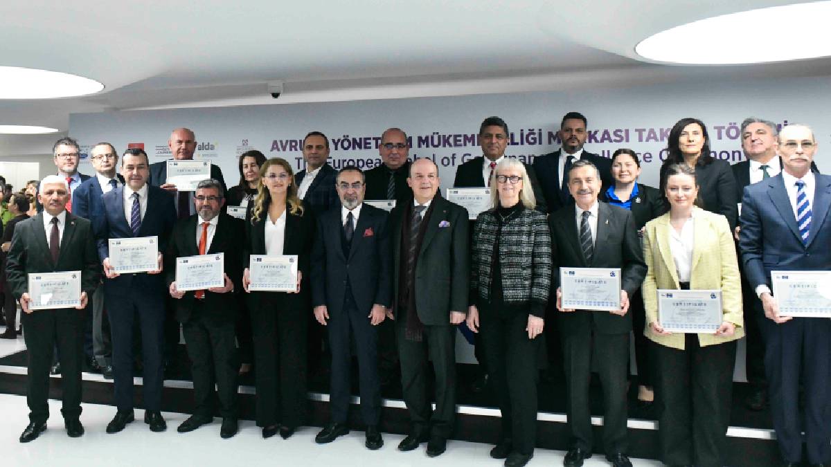 Ankara Büyükşehir Belediyesi, Avrupa Yönetişim Mükemmelliği Markası ödülünü 3. kez kazandı
