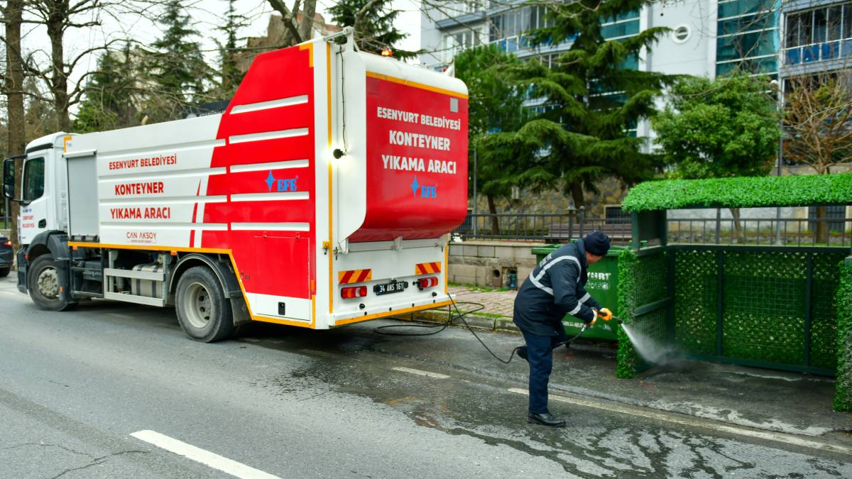 Esenyurt Belediyesi ramazan öncesi temizlik seferberliği başlattı
