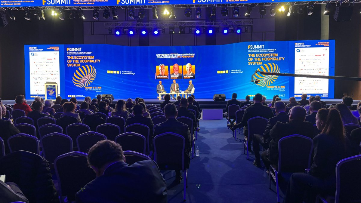 F-Summıt ‘Ağırlamada Ekosistem’ vizyonuyla başladı: Gastonomi dünyası Antalya’da buluştu