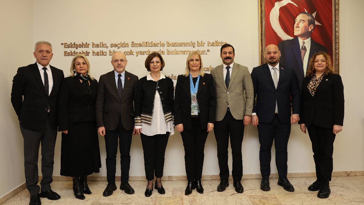 Başkan Ünlüce’ye CHP heyetinden ziyaret