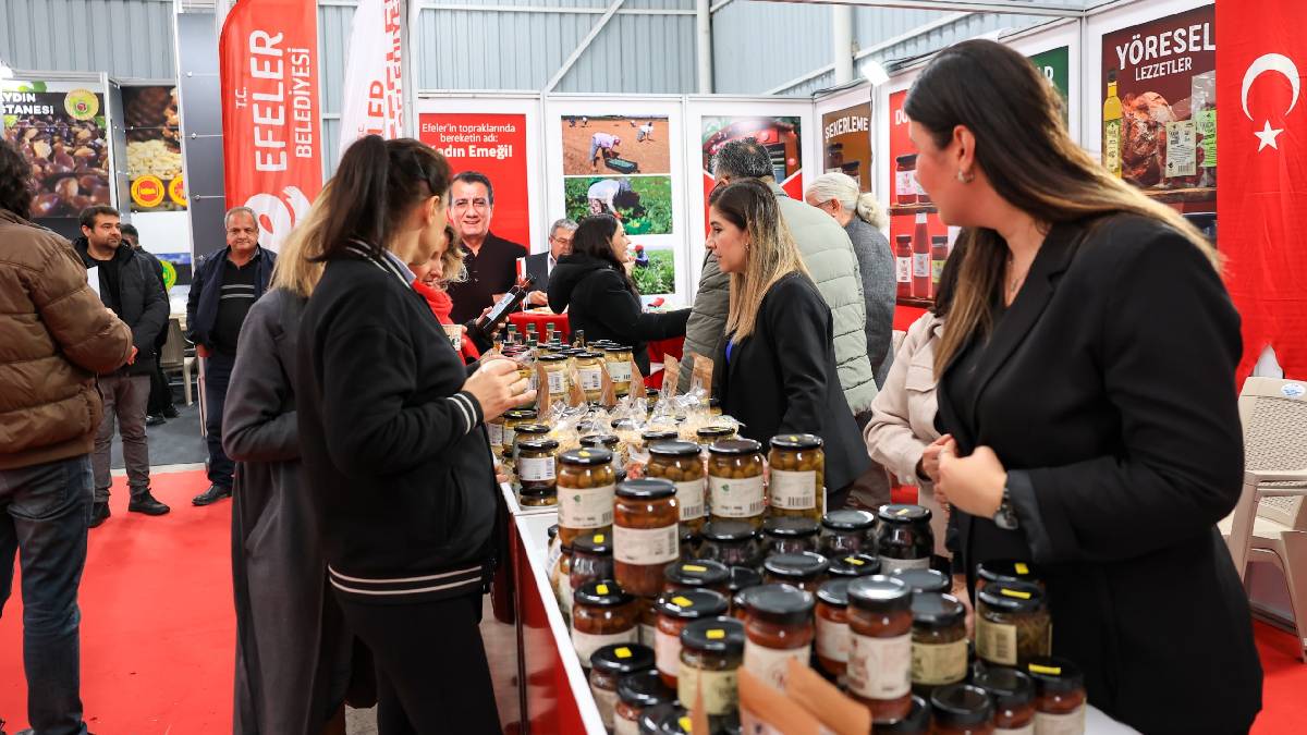 Efeler’in ürünleri tarım fuarında yerini aldı