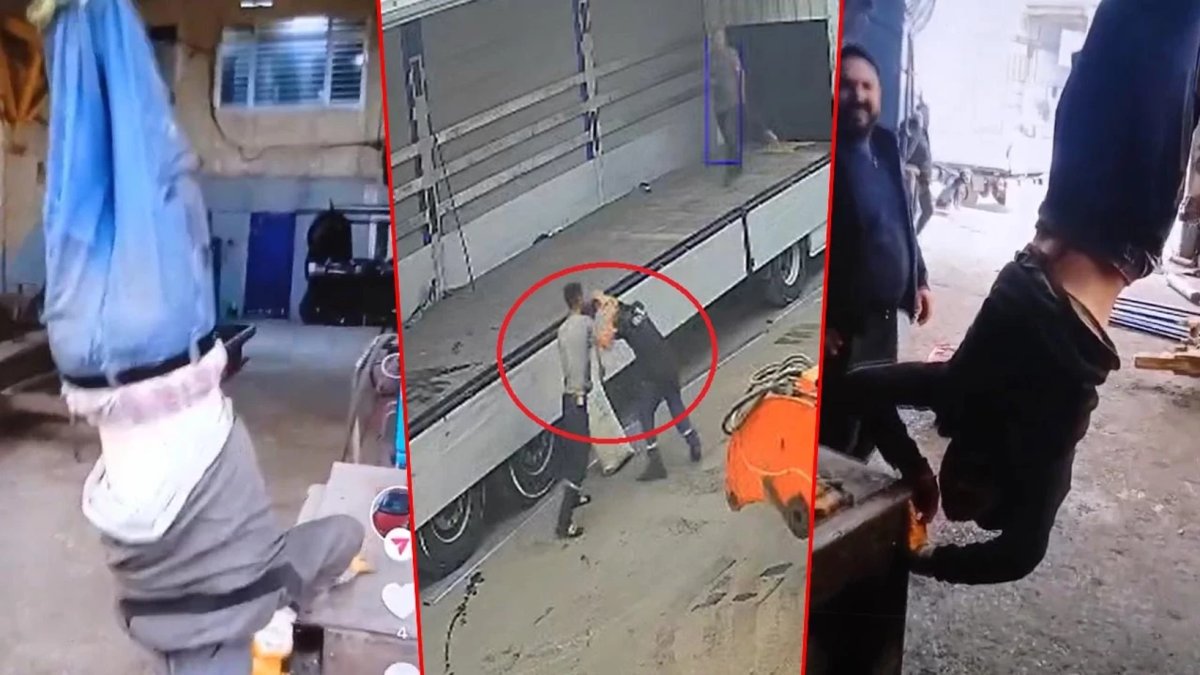 Ankara'da engelli genci ayağından vince bağladılar: Dehşet anlarının görüntüsü ortaya çıktı