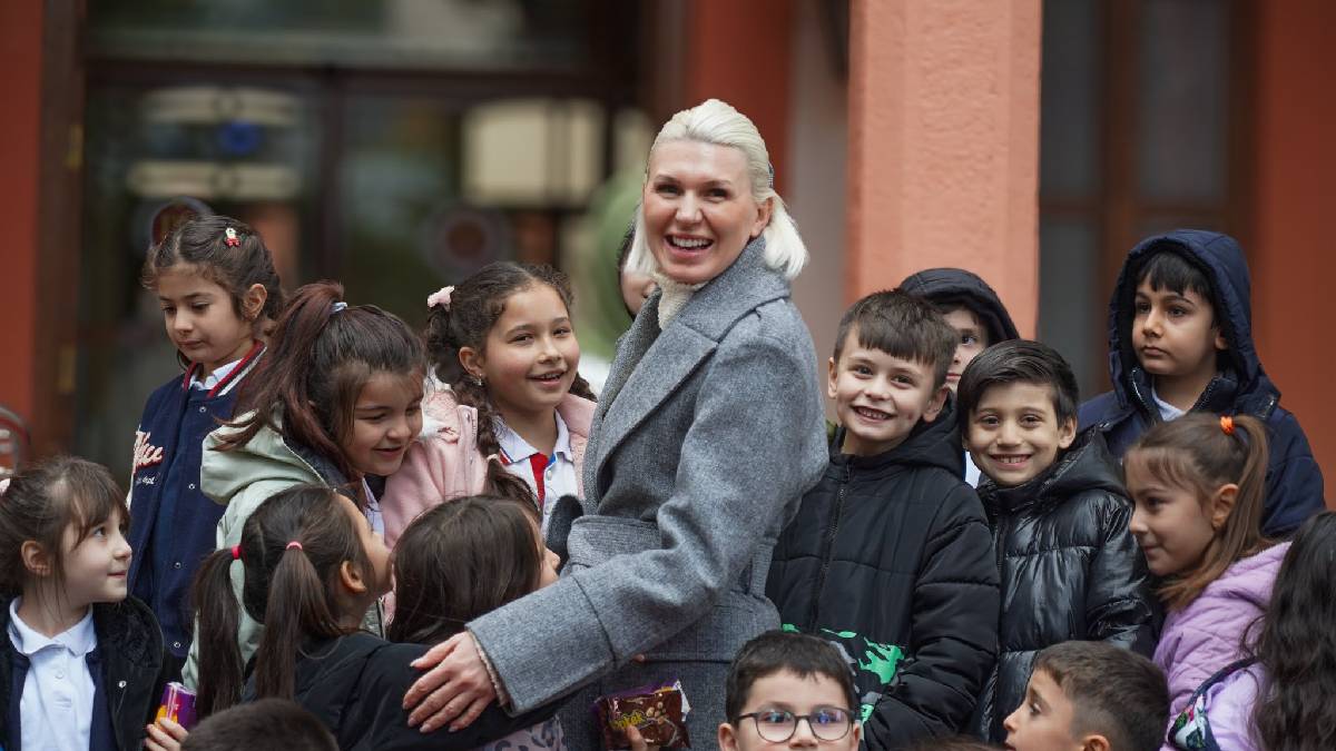 Başkan Subaşı küçük konuklarını belediyede ağırladı