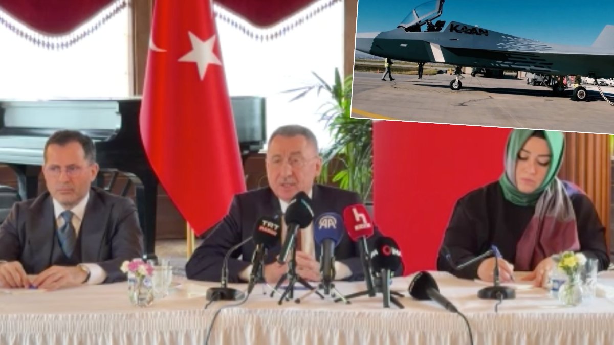 Fuat Oktay: KAAN motorları yaptırımlarla bağlantılı değil, hızla geliştirilebilir