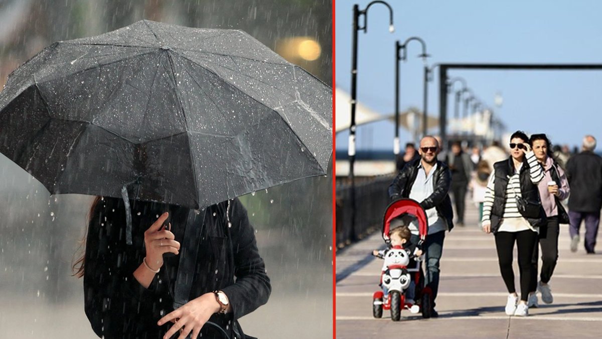 Meteoroloji'den çifte uyarı: Batıda bahar güneşi, doğuda sel ve fırtına...