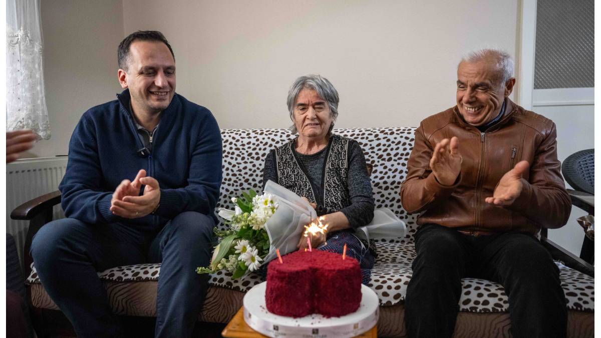 Sevgililer Günü’nde vefa ve şefkat buluşması