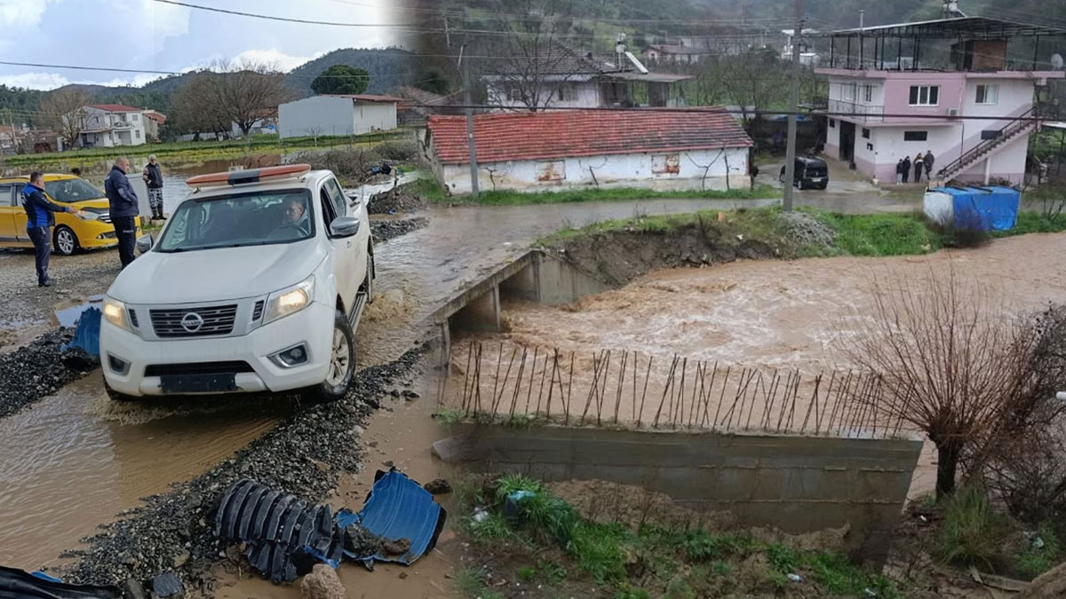 Şiddetli yağış alarmı: Aydın, Muğla, Antalya, Adana'da yollar kapandı, evleri su bastı