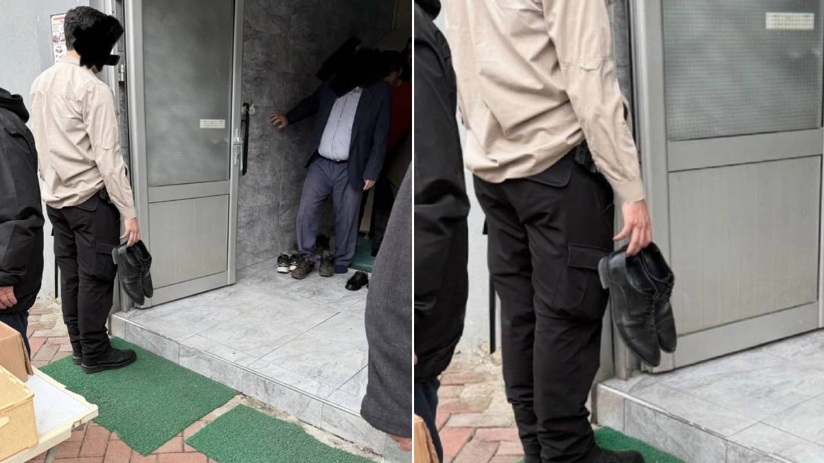 Polis elinde ayakkabıyla kaymakamı bekledi, tepkilerden sonra açıklama geldi: Gereksiz vazife aldı, beni zor durumda bıraktı