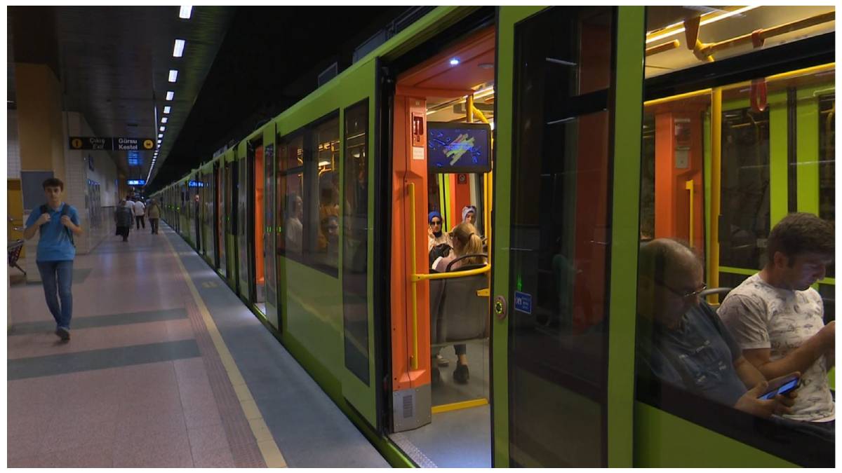 BURULAŞ’tan Osmangazi İstasyonu’nda bakım çalışması