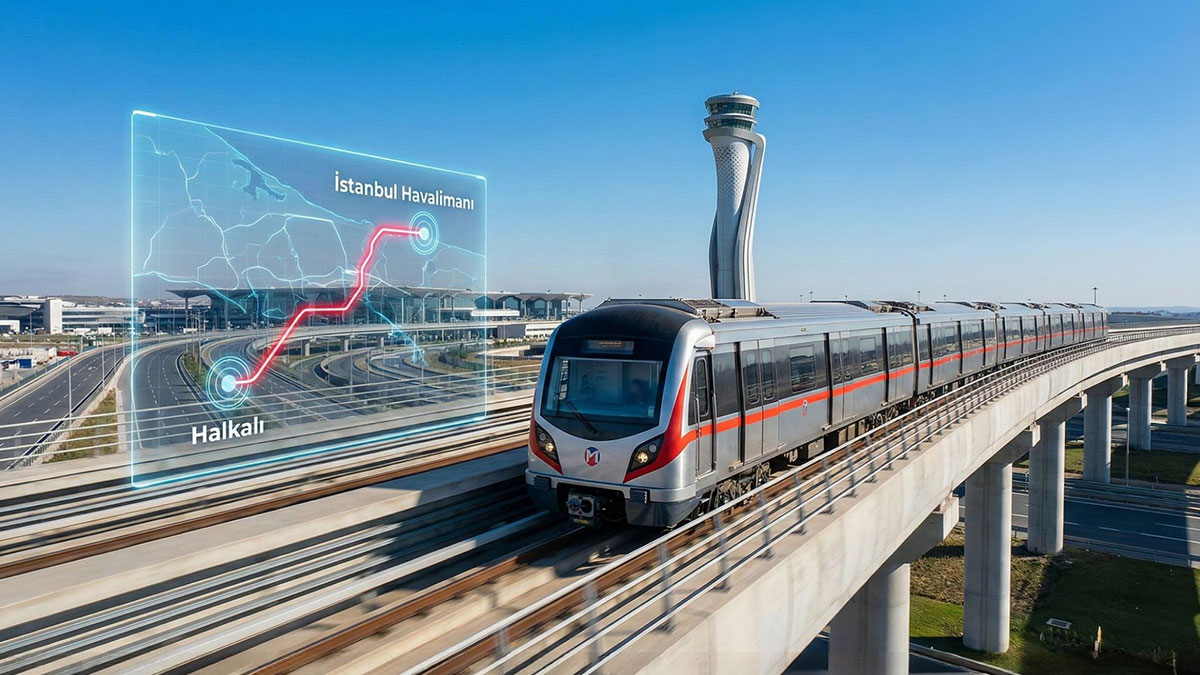 İstanbul Havalimanı'nı Marmaray'a bağlayacak metro hattı geliyor!