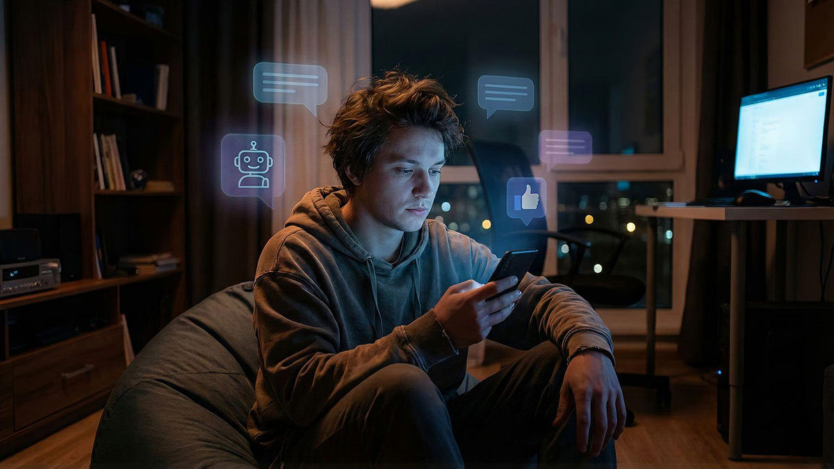 Gençlerin yüzde 33'ü yapay zekayı insandan samimi buluyor!