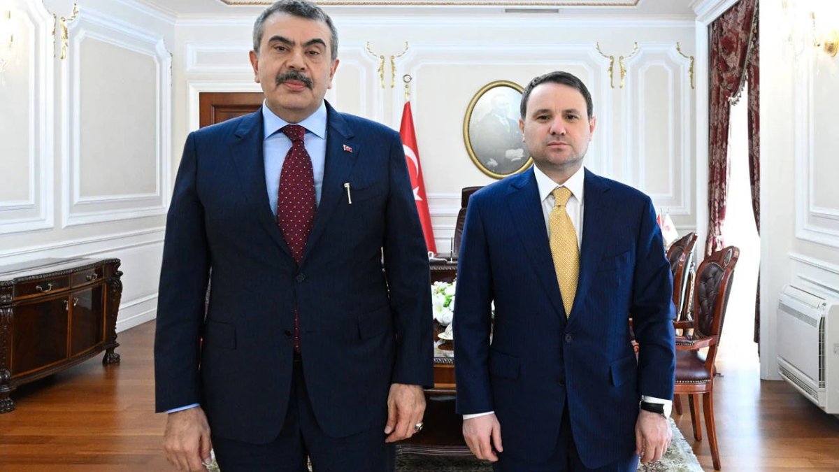 Yusuf Tekin'le Akın Gürlek bir araya geldi