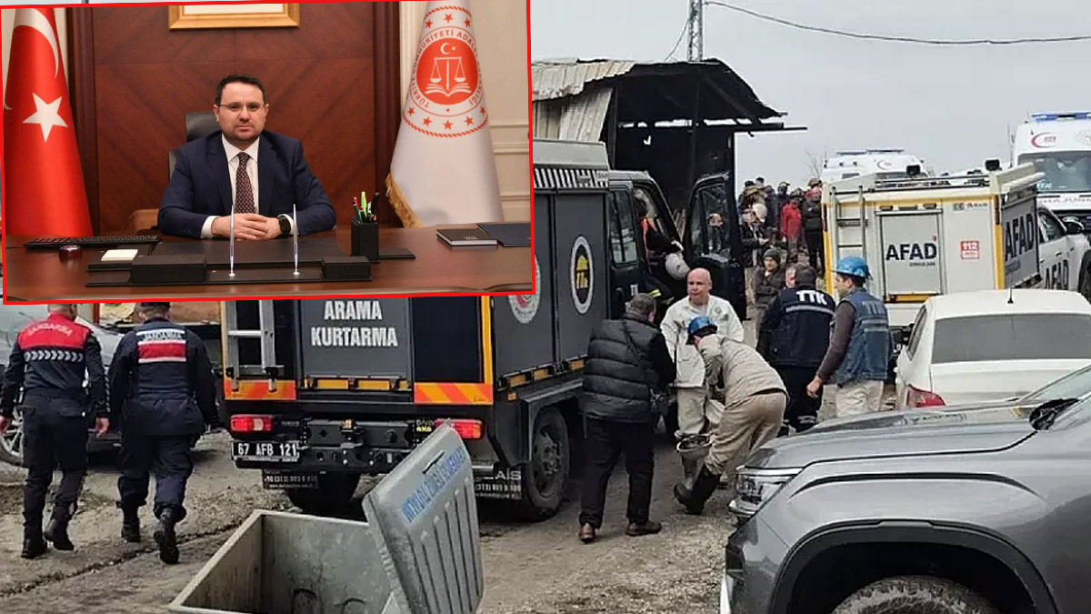 Zonguldak'taki maden ocağında göçük: Gürlek soruşturma başlatıldığını açıkladı