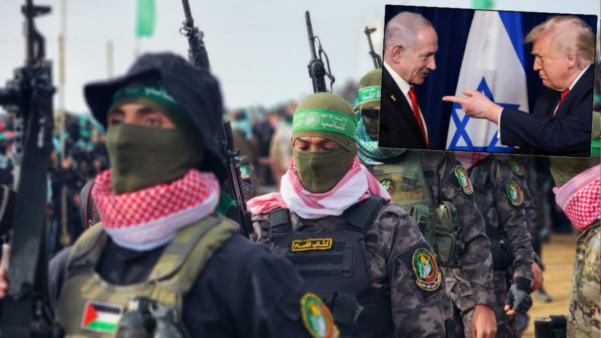 Hamas'tan Trump ve Netanyahu'nun talebine ret: Bağımsız Filistin Devleti kurulana kadar silah bırakmak yok