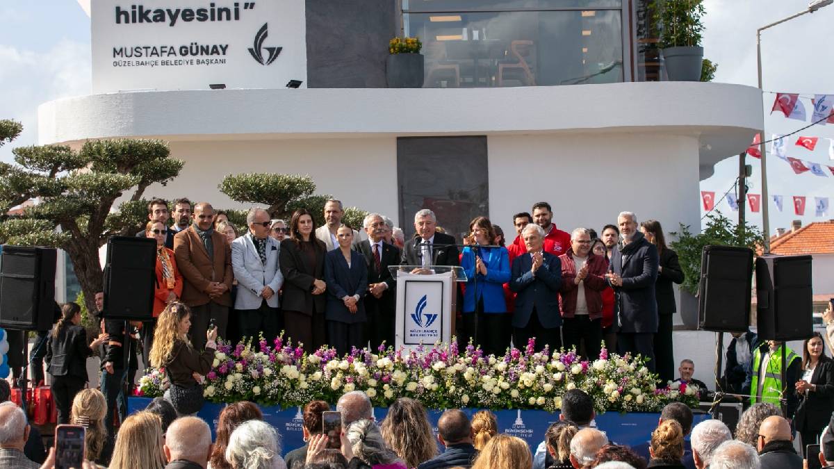 Güzelbahçe Belediyesinden çifte açılış