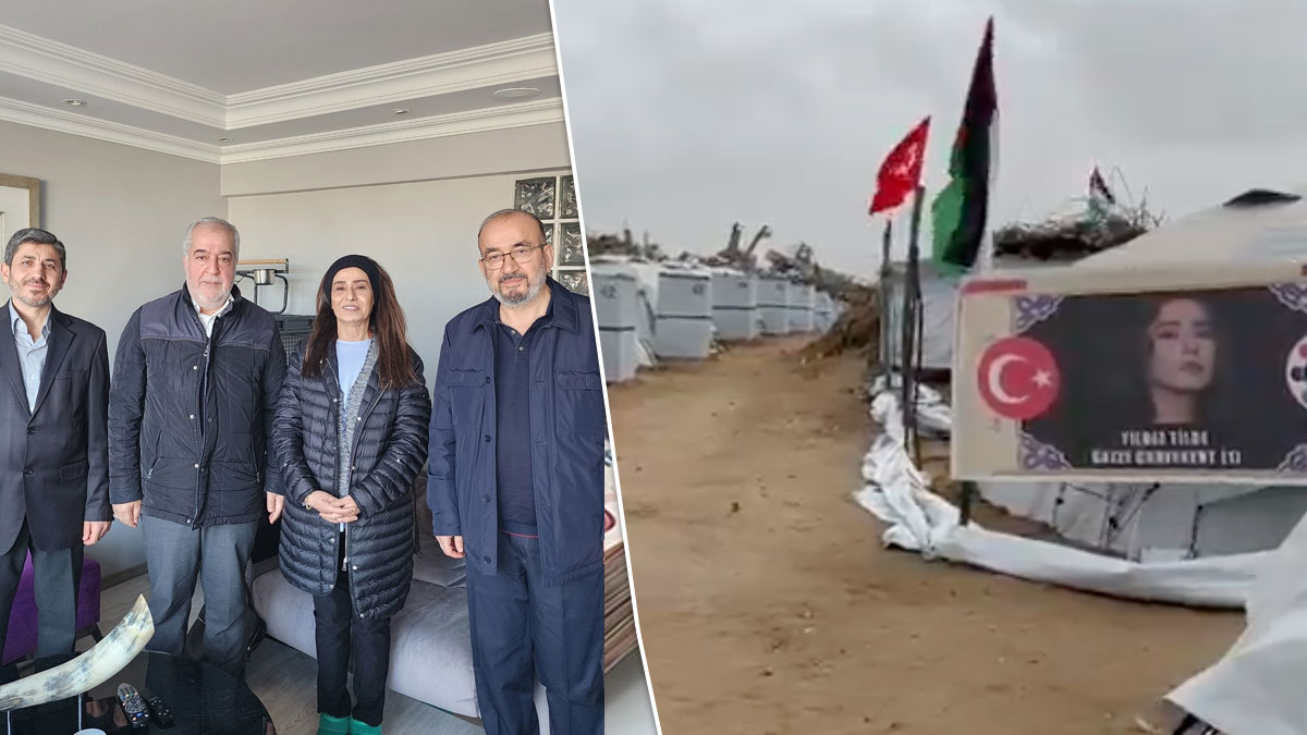 Yıldız Tilbe'den Gazze'ye uzanan el: İlk çadırkent açıldı, iftar sofraları kuruluyor