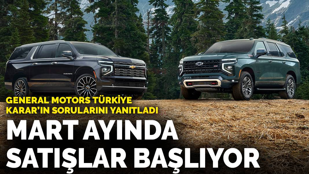 General Motors Türkiye, gelecek planlarını açıkladı