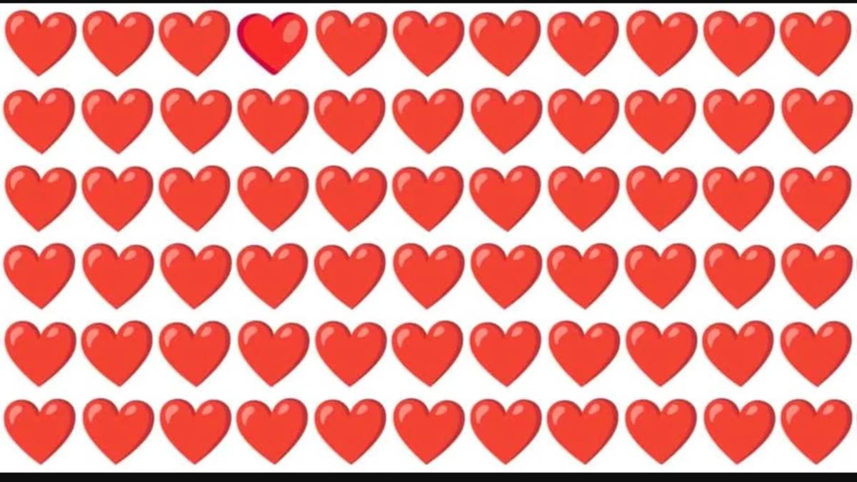 Dahi olduğunuzu kanıtlayın! Sadece yüksek IQ’su olanlar 6 saniyede farklı kalbi seçebiliyor