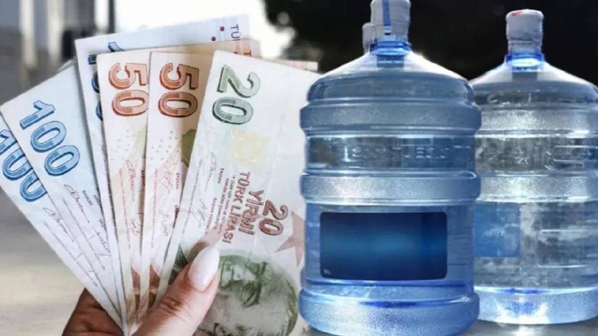 Su fiyatlarına zam üstüne zam! Üç büyükşehirde damacana su fiyatları katlandıkça katlandı