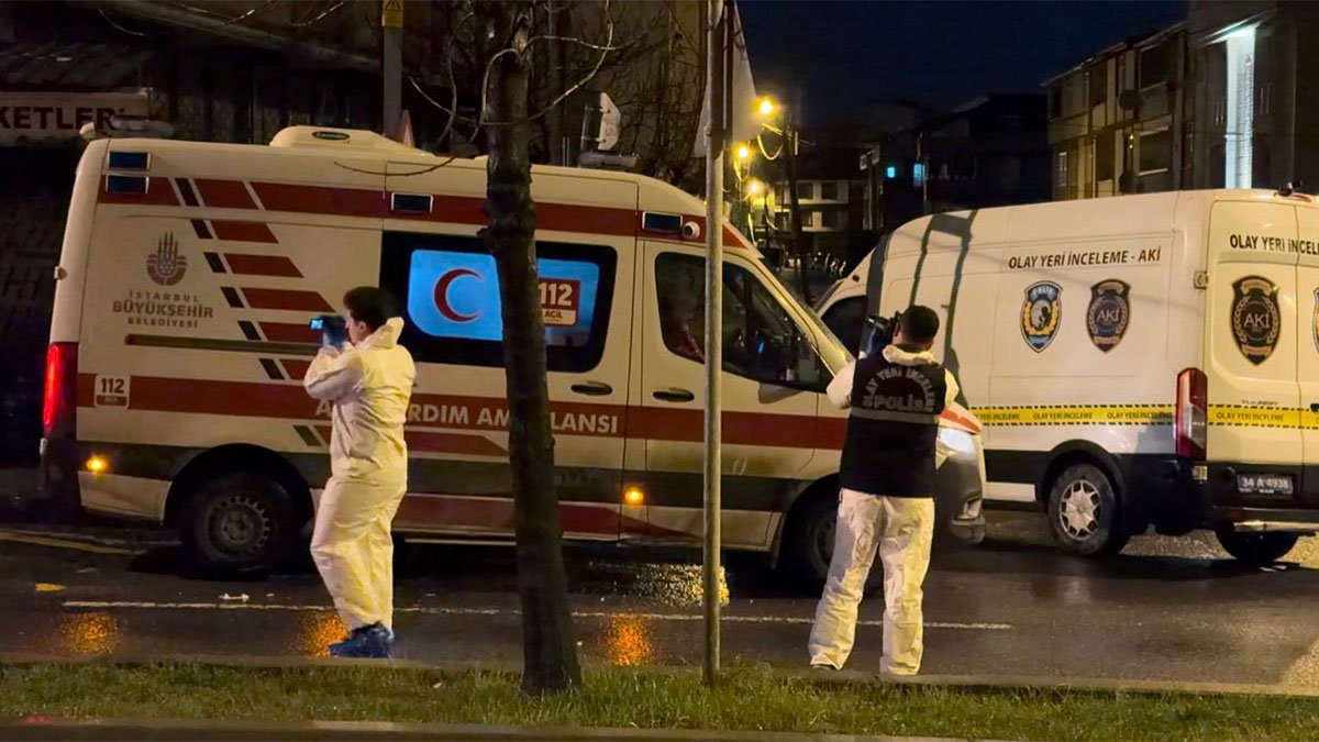 İstanbul'un göbeğinde kan donduran olay: Tartıştığı eşini çocuklarının gözü önünde katletti
