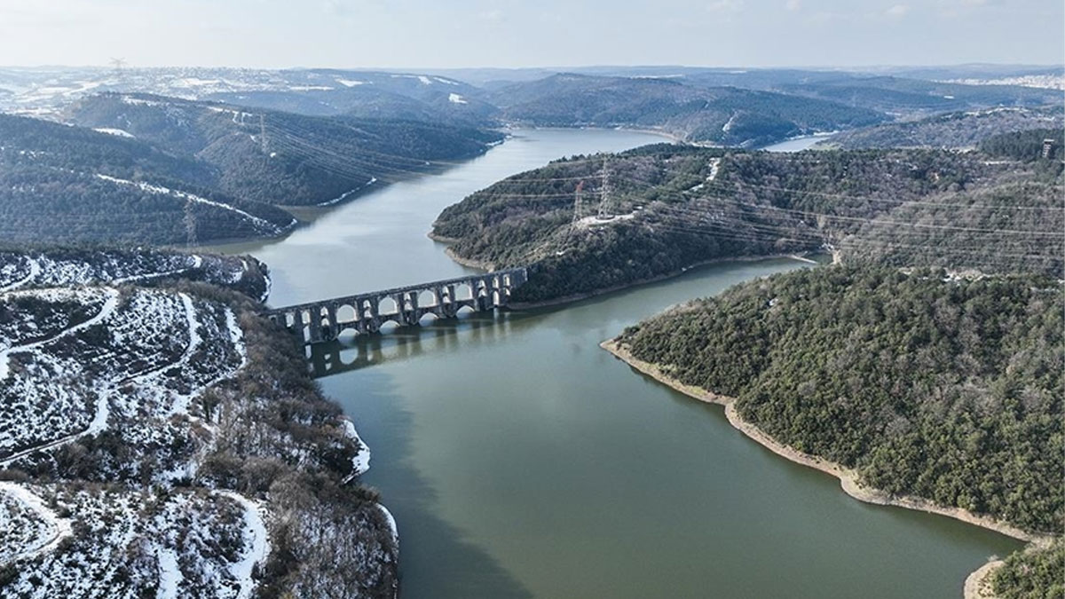 İstanbul'un barajlarında doluluk oranı yüzde 40'ı geçti