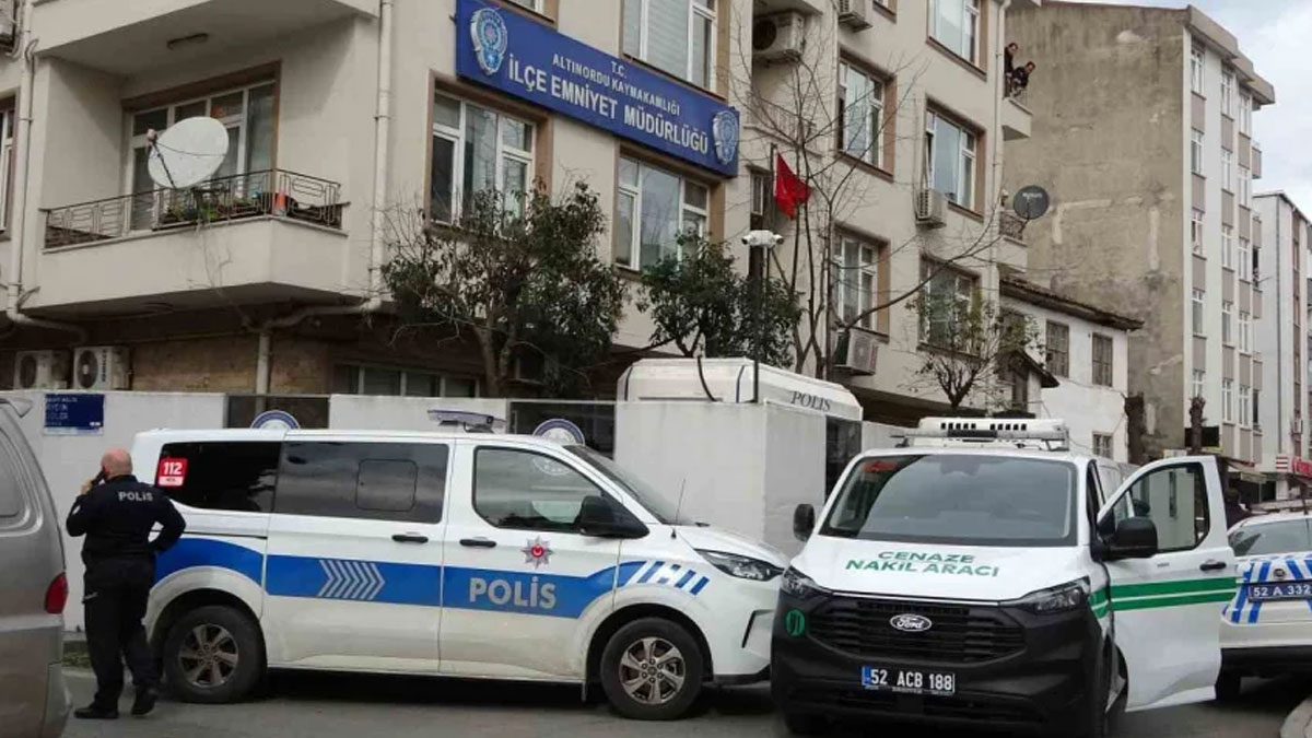 Karakoldaki intihar kamerada: İfade için geldi, polisin silahını alıp yaşamına son verdi