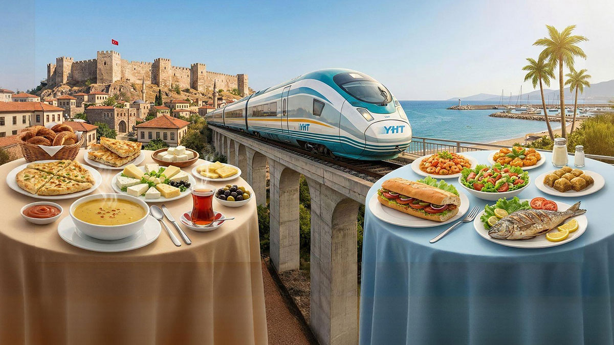 Raylı sistemlerde Çukurova atağı! Gaziantep'te kahvaltı Mersin'de öğle yemeği