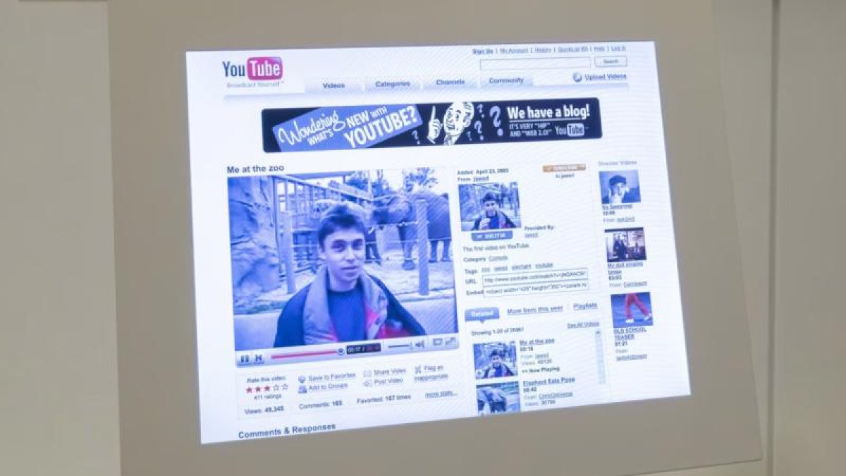 YouTube’a yüklenen ilk video Londra’daki V&A Müzesi koleksiyonuna girdi