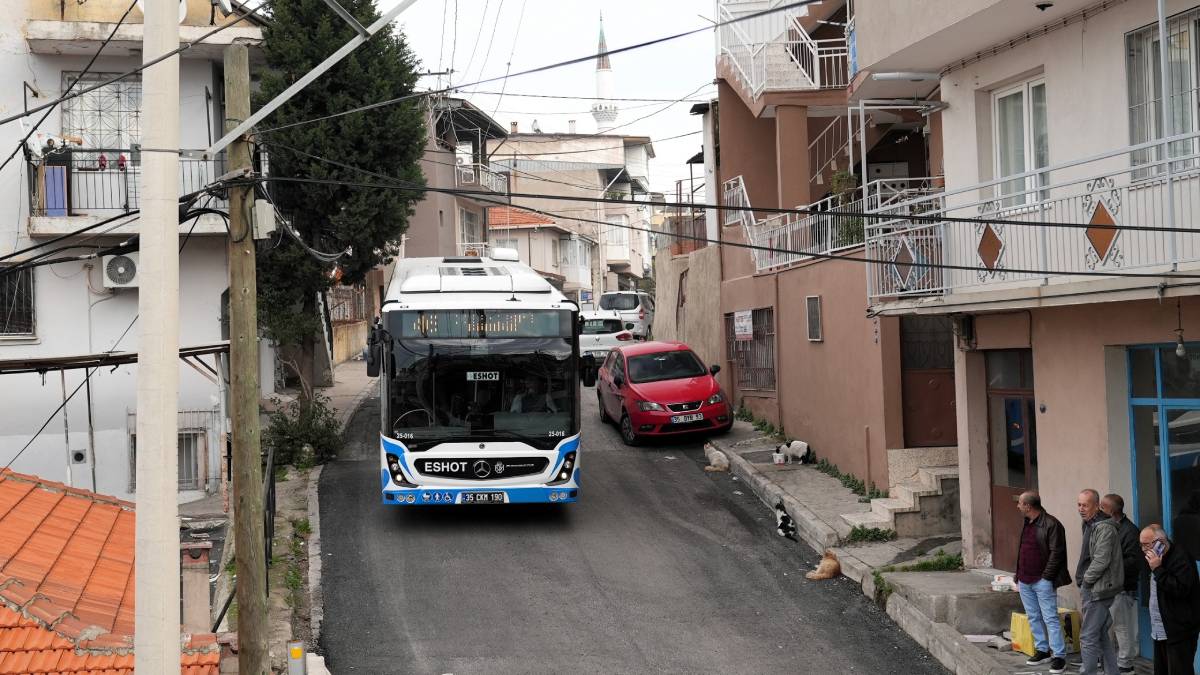Vatandaş istedi, alçak tabanlı otobüs geldi