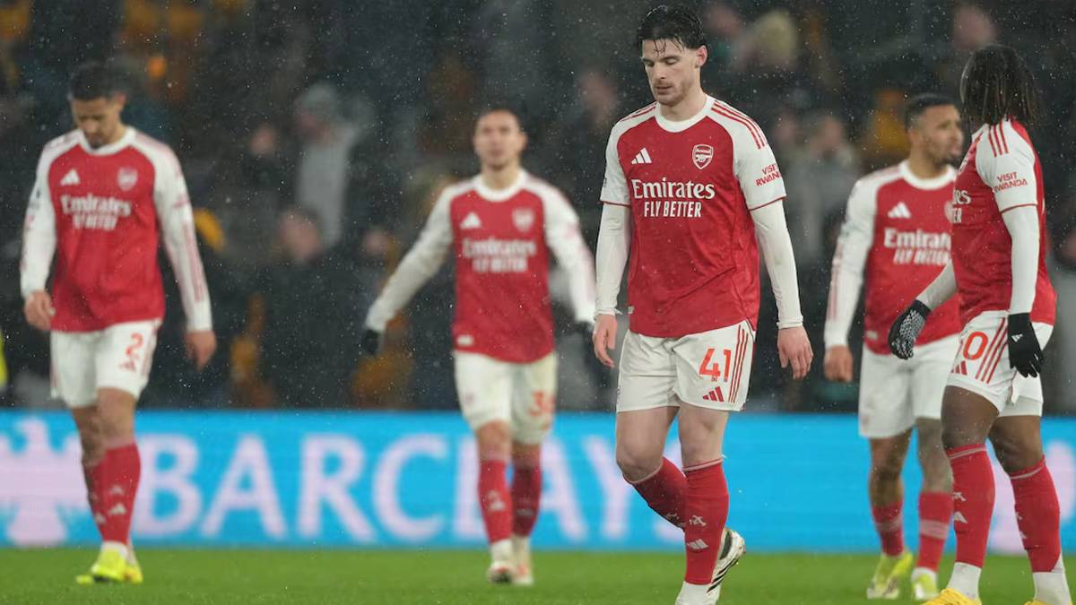 Premier Lig'de Arsenal'e büyük şok