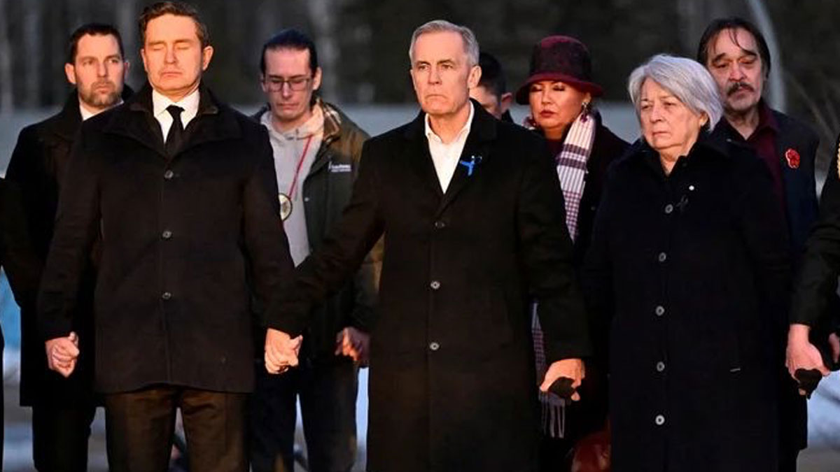 Kanada’da kanlı saldırı sonrası anma: Başbakan ve ana muhalefet lideri el ele