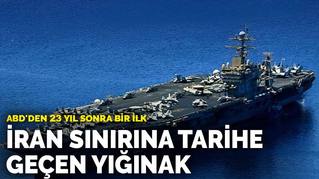 ABD'den 23 yıl sonra bir ilk: İran sınırına tarihe geçen yığınak