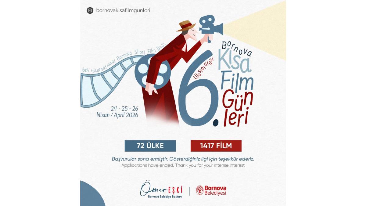 72 ülkeden 1417 film... Bornova Kısa Film Günleri’ne rekor başvuru!