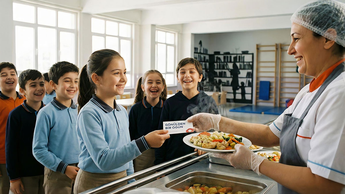 Sadece okul kantinlerinde geçerli aylık 2 bin TL ödeme
