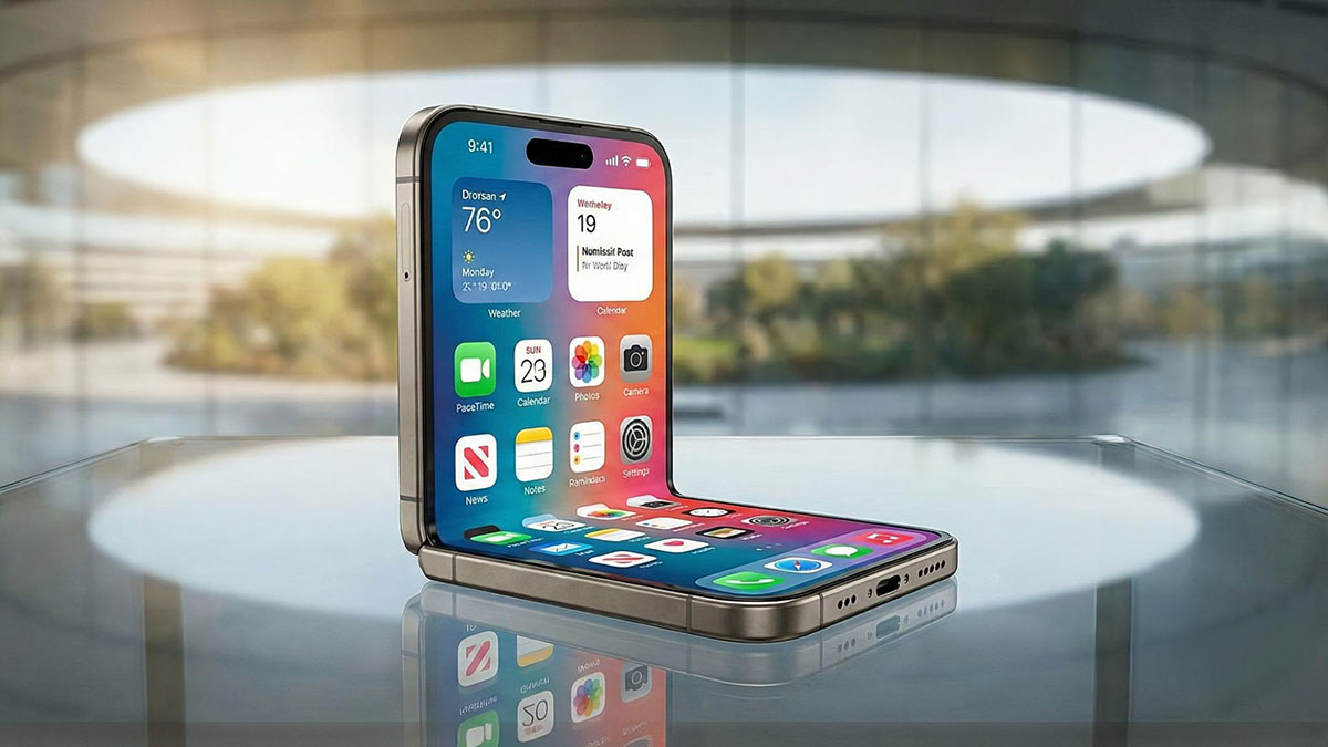 Katlanabilir iPhone Flip, eski kapaklı telefon nostaljisi yaşatacak