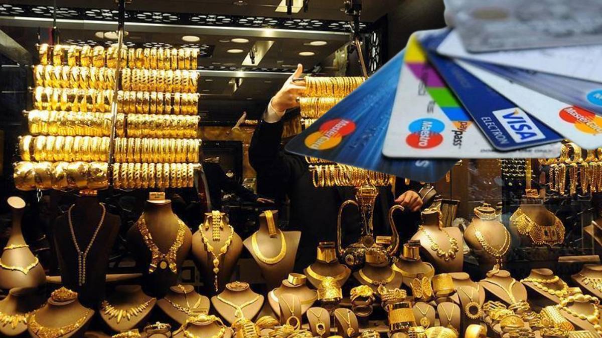 Altın atağı sürüyor: Kartlı alışveriş ikiye katlandı